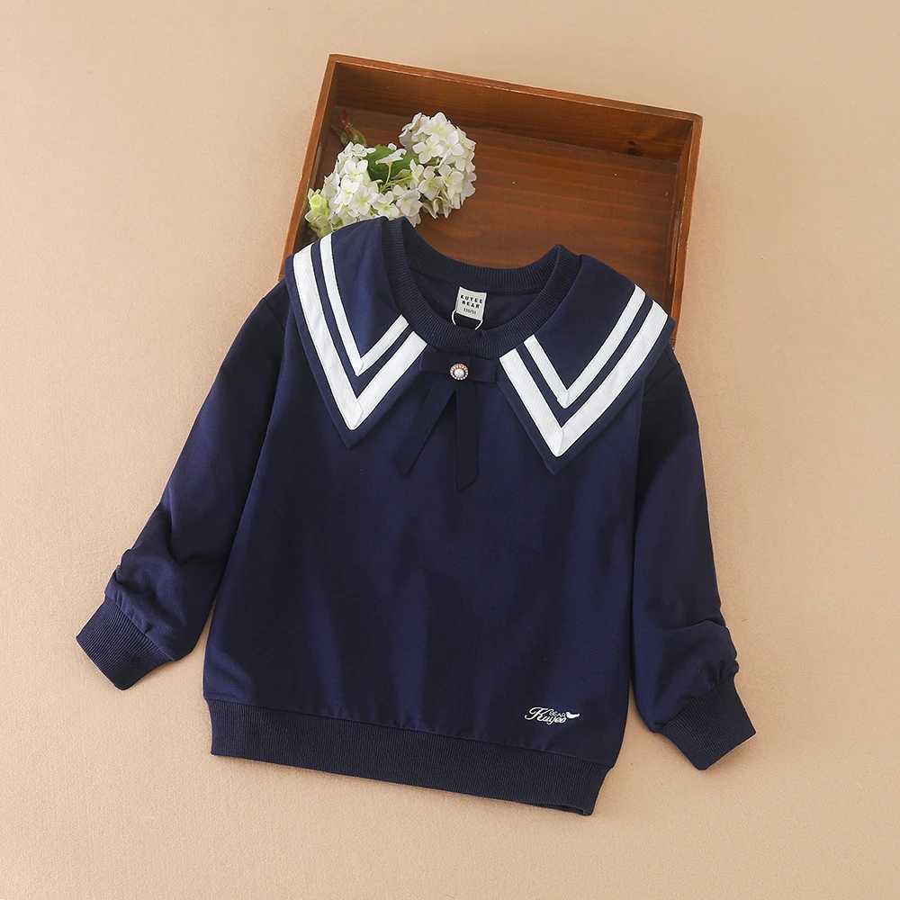 Kids Clothes Girls Tee Tops Long Sleeves Shirts Spring Autumn School Children Hoodies Sweatshirt ClothingT251030