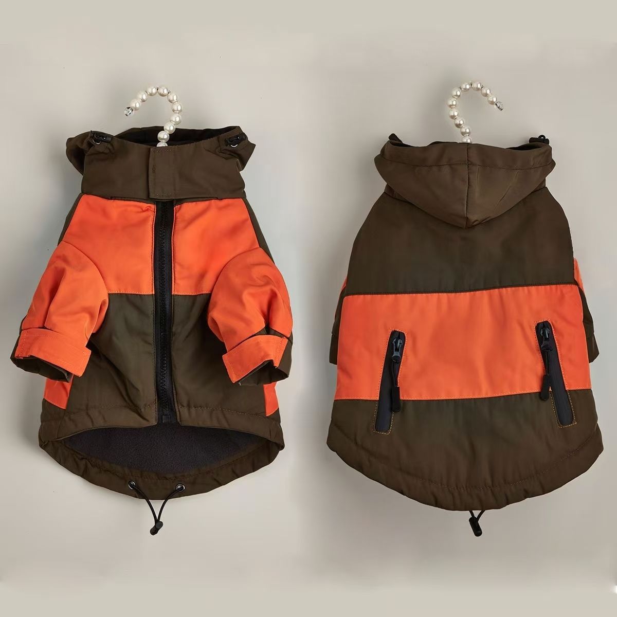 2025 new New Pet Supplies Jacket Autumn And Waterproof Raincoat Teddy Fashion Brand Designer Clothing Winter Warm Dog Clothes