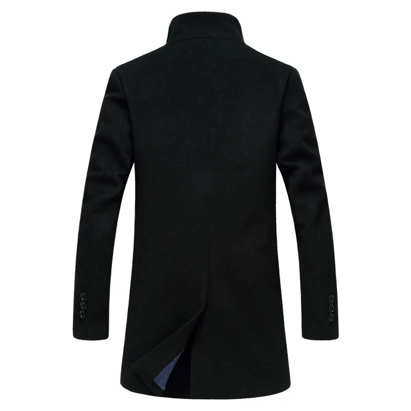 Oversized Mens Wool Overcoat 5XL High Quality Business Casual Winter Jacket Coat Men Clothing Woolen Coats A2F6009 251029