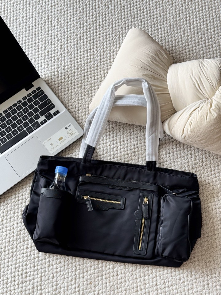 Nylon women's bag mommy bag designer new versatile multi pocket handbag shoulder bag