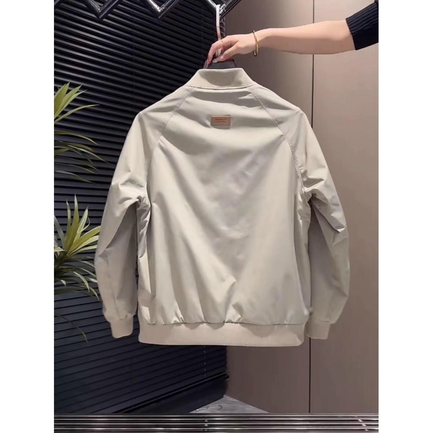 Men's Baseball Jacket Spring Autumn Fashion Versatile Casual Designer Coat Workwear Coat Men's Trendy Stylish Top Men's Fashion