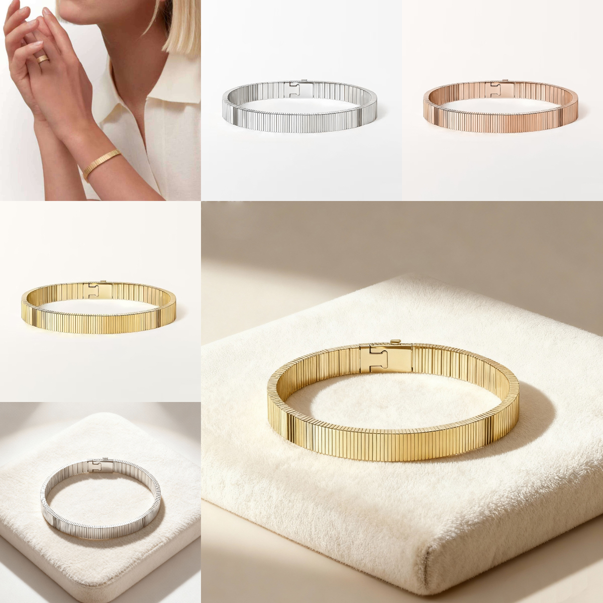 bracelet bangle jewelry for women screw bracelet 18K Gold Plated fashion Flexible love bracelet silver jewelry bracelet designer men love bangle bracelet luxury