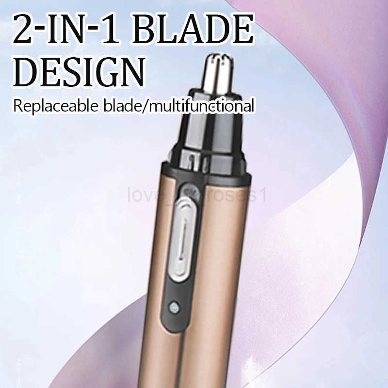 Kemei electric nose hair trimmer rechargeable electric nose hair trimmer nasal cleaner washing blade KM6629 Z251030