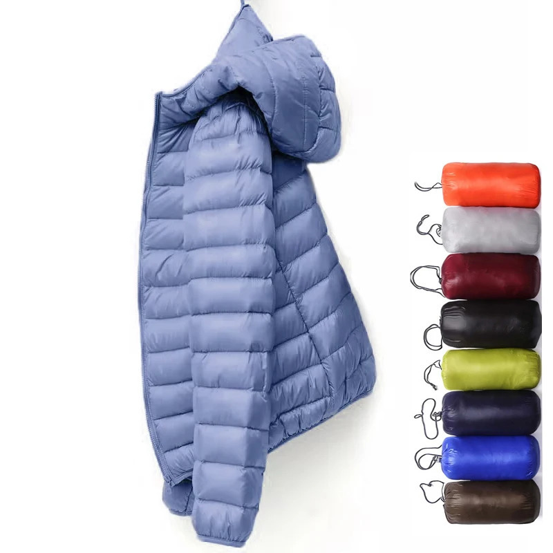 Women Winter Jackets Ultra Light White Duck Down Coat Female Puffer Parkas Portable Windproof Down Coat Packable Outerwear 251023