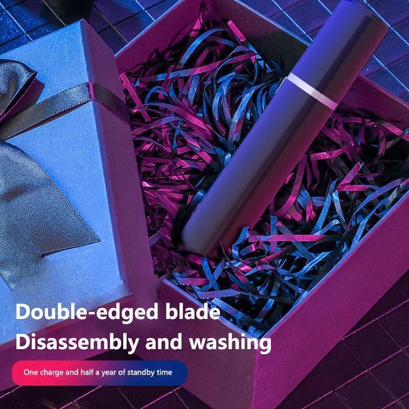 Electric Nose Hair Trimming Shaver USB Rechargeable Electric Nose Hair Shaving Eyebrow Removal Multifunctional Tool For Men M251029