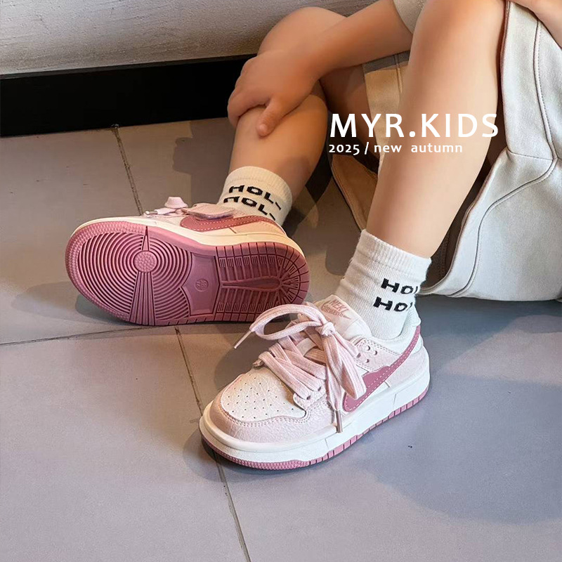 Girls' board shoes autumn new children's Korean casual shoes2025