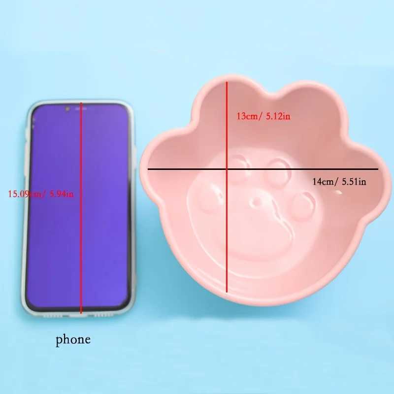 1pc Elevated Dog Feeding Bowl AntiOverturning Dog Food Bowl Water Dish With Stand For Neck Protection J251113