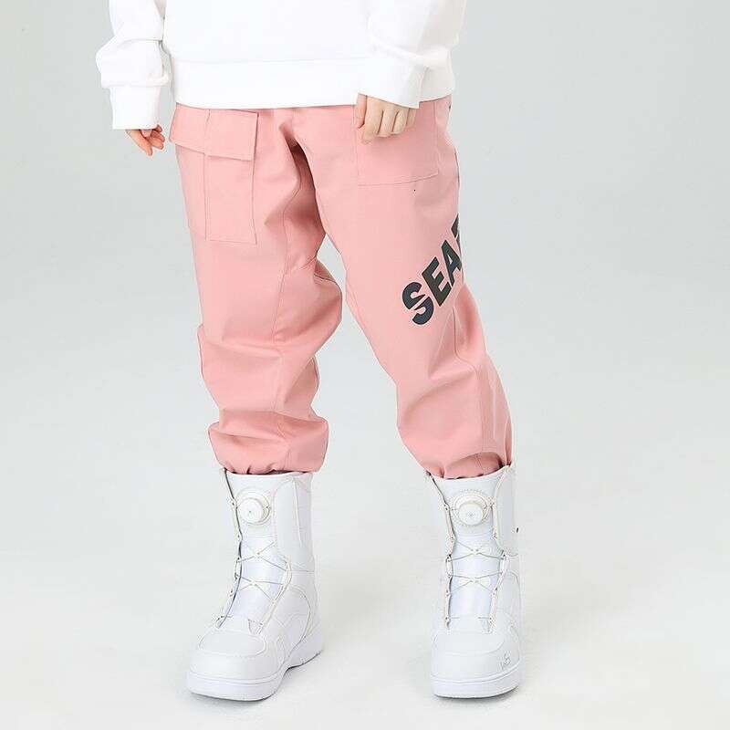 Men And Women Leggings Slimming Double Board Snowboard Pants Windproof Waterproof Warm Wear Resistant Breathable Ski Suit