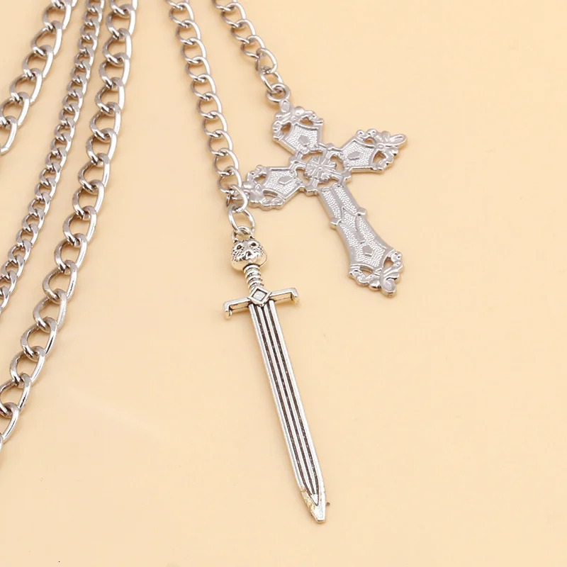 Moon Pendant Chain On The Jeans Pant Punk Keychains for Men Egirl eBoy Harajuku Grunge Accessories 251021