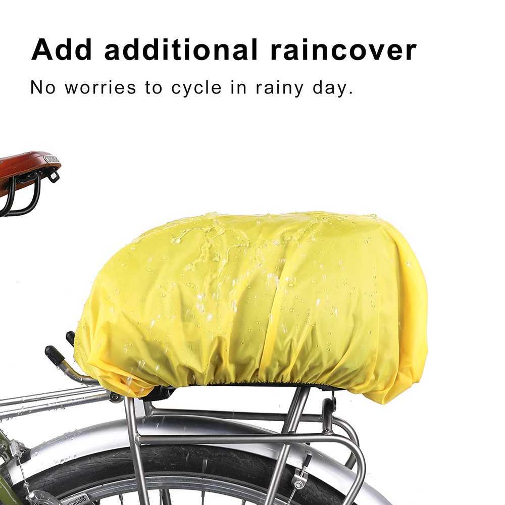 Rhinowalk Bicycle Pannier Bag Multifunctional Bike Rack Bag Trunk Saddle Cycling Large Capacity Travel Bag MTB With Rain Cover H251029