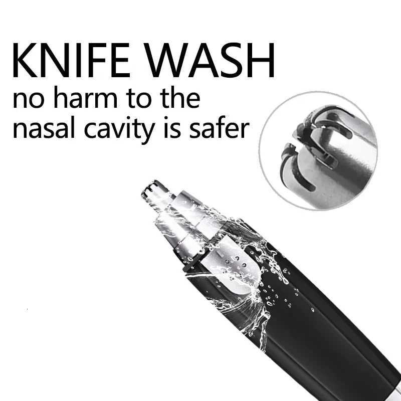 Electric Nose Ear Neck Eyebrow Hair Trimmer Shaver Groomer Clipper Remover for Men Women Nose And Ear Cleaning Trimmer Razor M251030