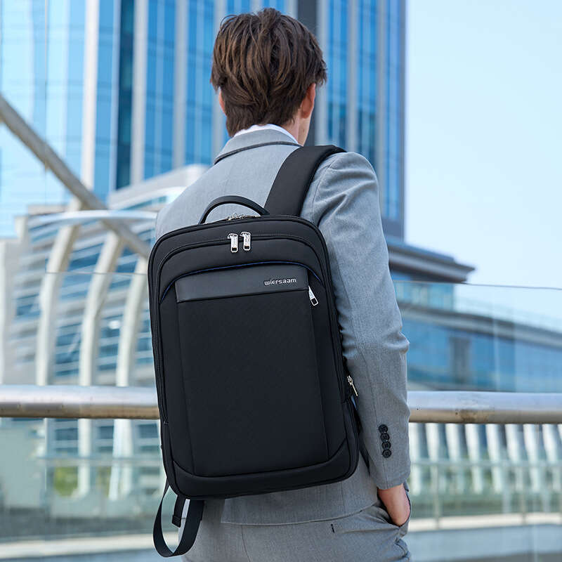 New Backpack For Men Expandable Multi Functional Large Capacity Travel Backpack Trendy Fashion Versatile Business Bag High Quality