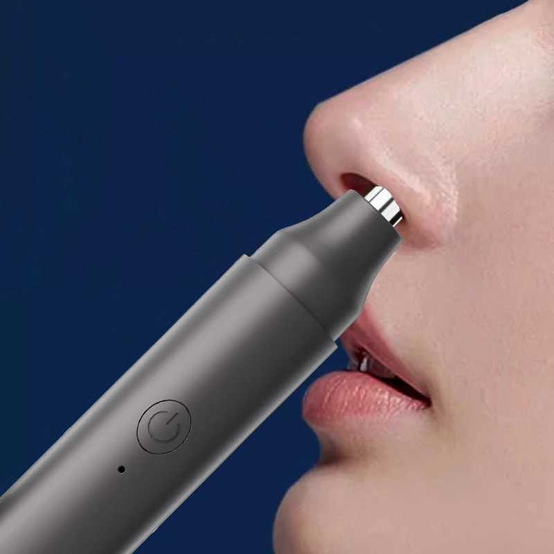Electric Nose Hair Trimmer Portable Nose Ears Hair Eyebrow Trimmer for Men Rechargeable Painless Clipper Tools M251030
