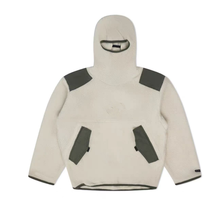 ACG lamb wool jacket with casual pullover and fleece fleece for autumn and winter, warm and thick hooded men's and women's hoodie