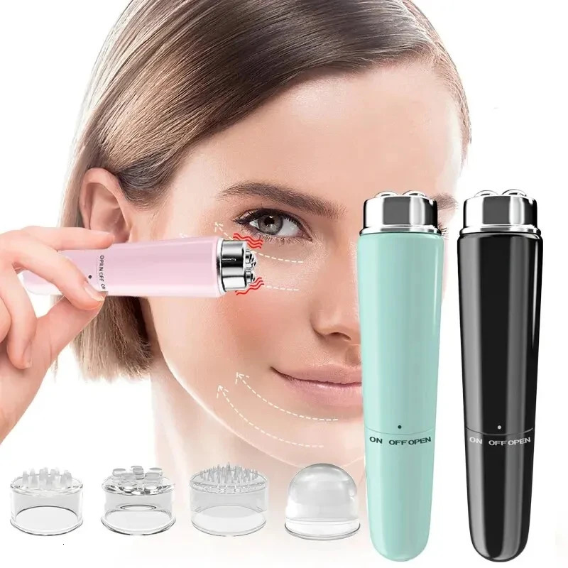 Electric Facial 4 In 1 Massager Micro Vibration Eye Beauty Instrument For Relax Eye Dark Circles Eye Bags Wrinkles Puffiness 251027