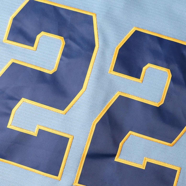 22 Yelich Baseball Jerseys Jackson Chourio Jacob Misiorowski Sal Frelick Brice Turang William Contreras Freddy Peralta Joey Ortiz Megill Embroidery Mix Order