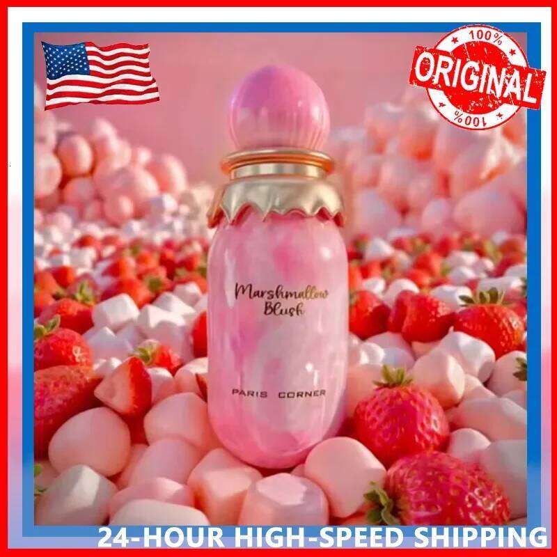 Arab Marshmallow Perfume Woman Long Lasting Fragrance Body Spray For Women Middle East Parfum Fruity Notes Perfumes