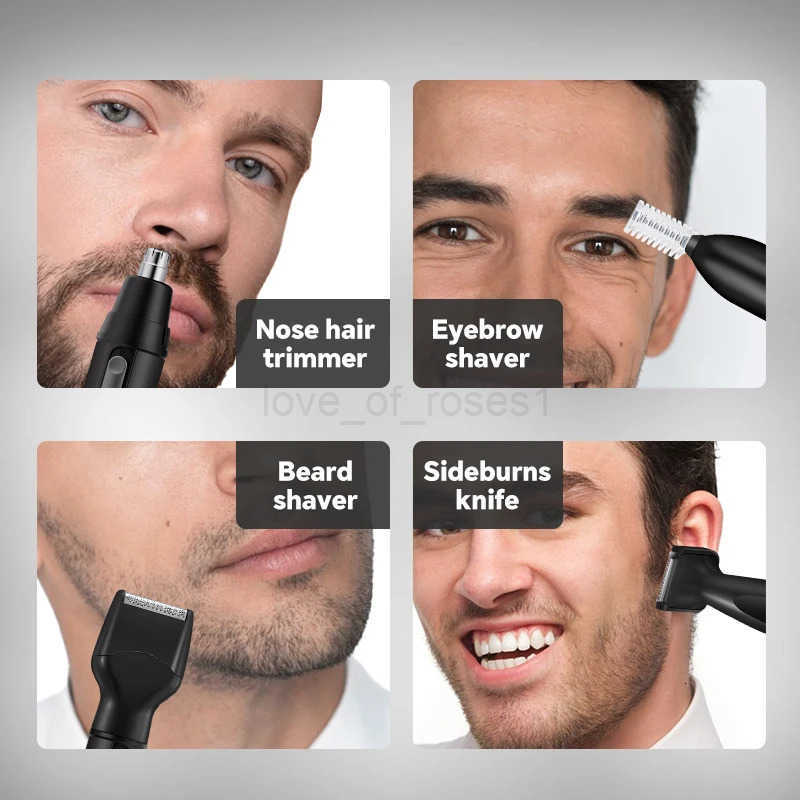4 in1 Beauty Set USB Rechargeable Electric Shaver Ideal for Shaving Beards Nose Hair Eyebrows and Hair Z251030