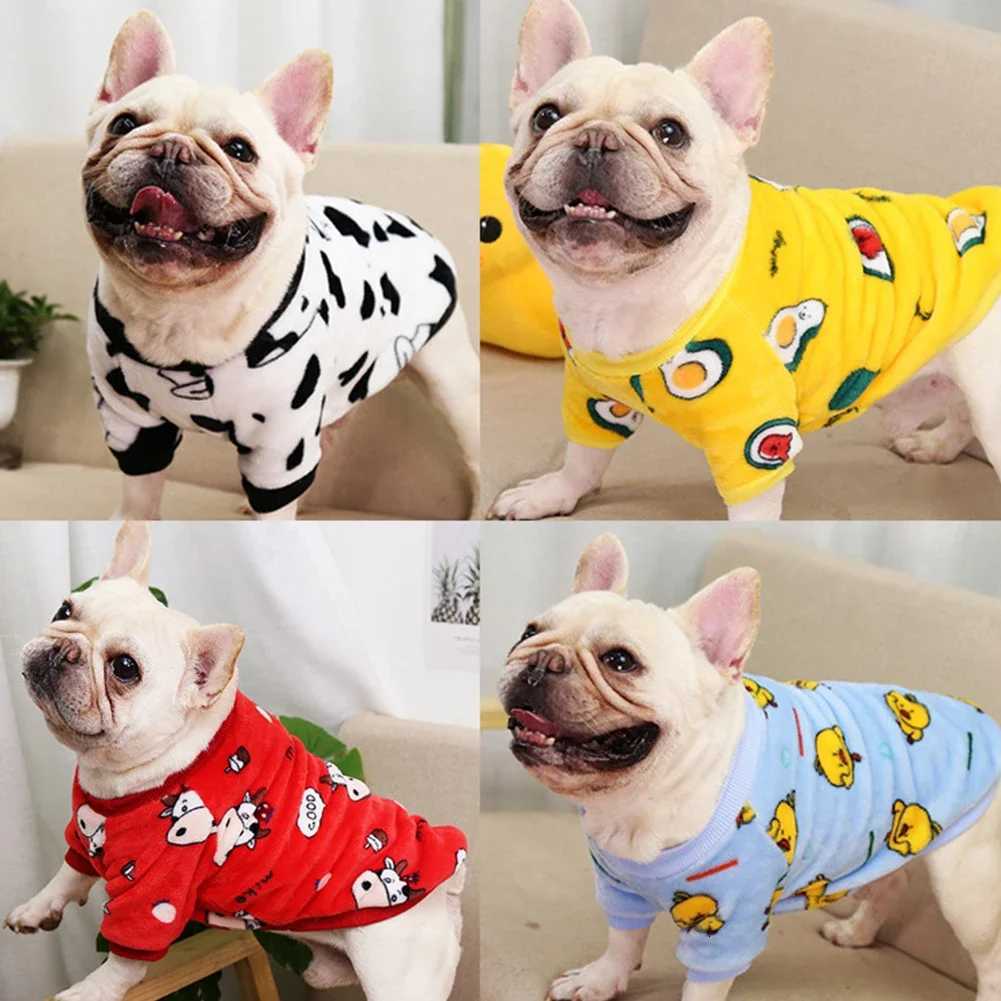 Autumn Winter Warm Puppy Fleece Clothes For Small Dogs Cats Soft Cozy Sweatshirts Chihuahua Spring Costume Yorkshire Pug et C251030