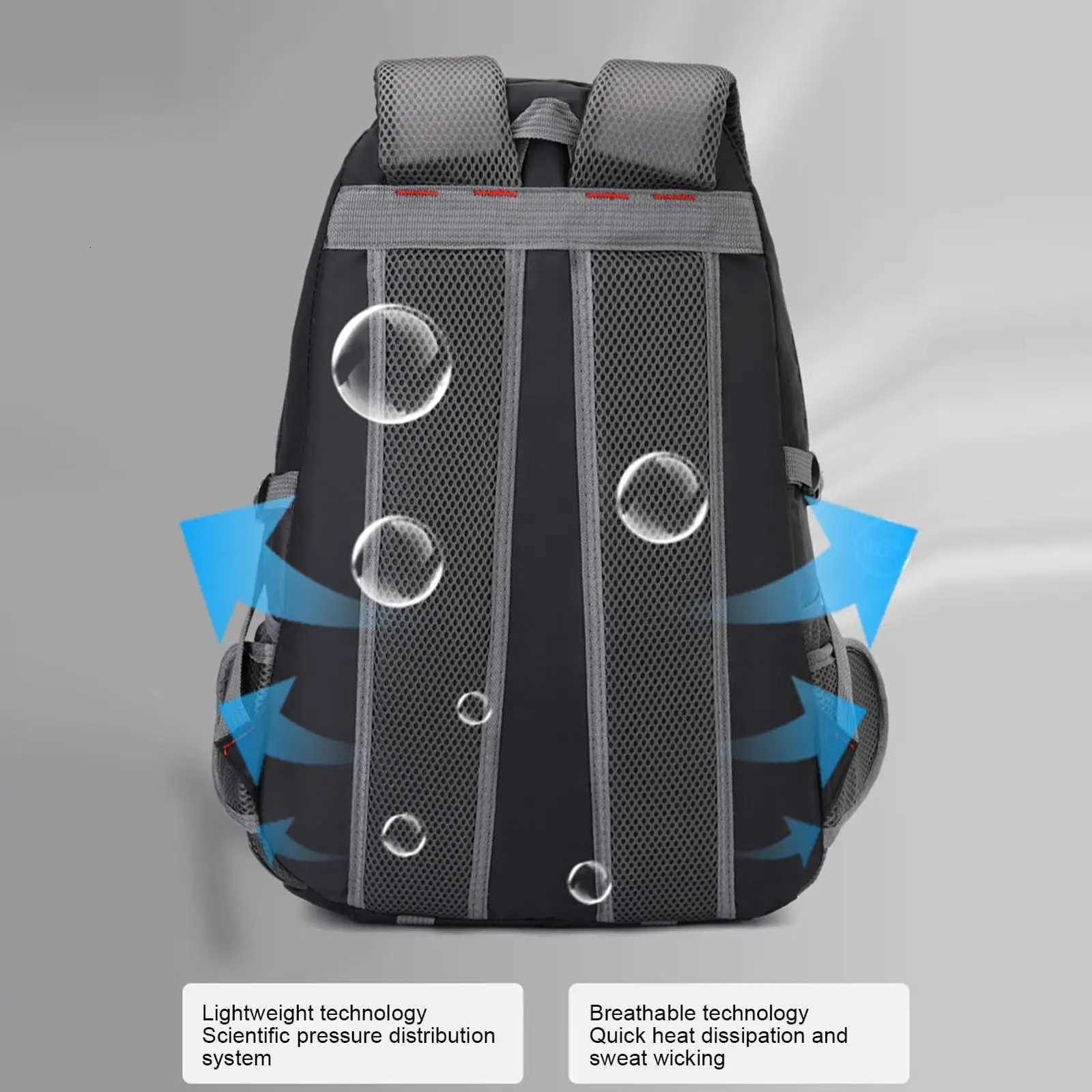 Hiking Hydration Backpack Hiking Backpacking Packs 40L Lightweight Backpack Camping Bag Storage Organizer Climbing Back Bags H251029