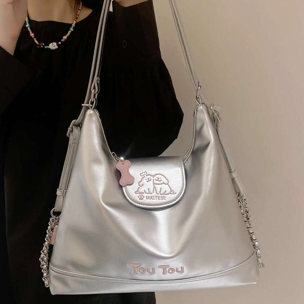 designer bag Luxury bag TuoTuo Line Puppy Tote Commuter Large Capacity Simple Versatile Multi-use Shoulder Crossbody Women's Bag