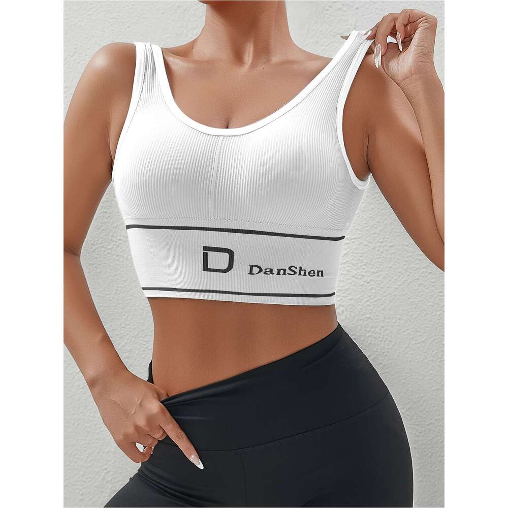 5-Pack DanSheer High-Impact Sports Bras - Full Coverage Wireless Yoga & Running Bras, Breathable Nylon Blend, High Elasticity Removable Pads, hine Was