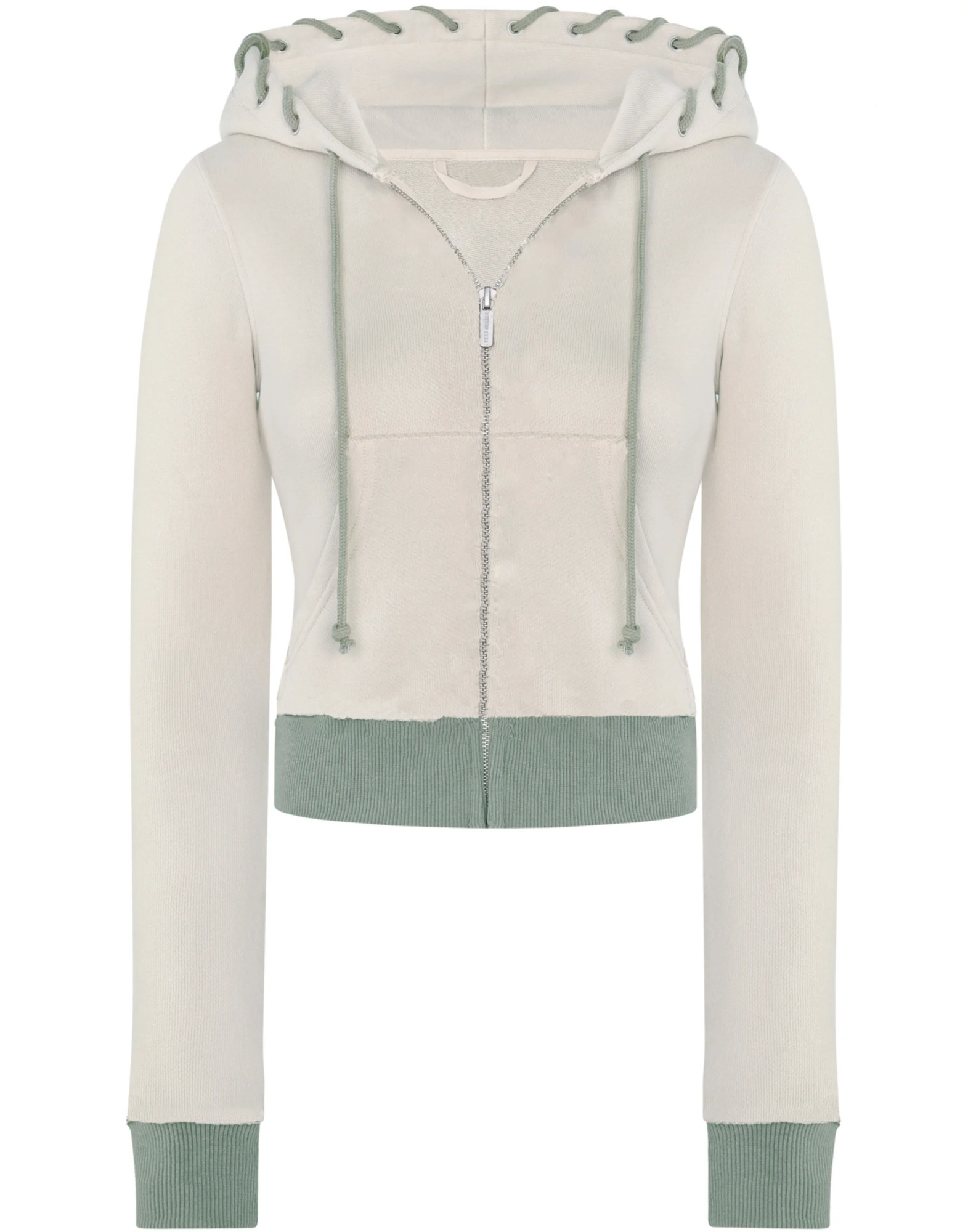 Womens embroidered applique printed hoodie Zipper Y2K vintage long sleeved short sweatshirt jacket 90s girls jacket tracksuit 251029