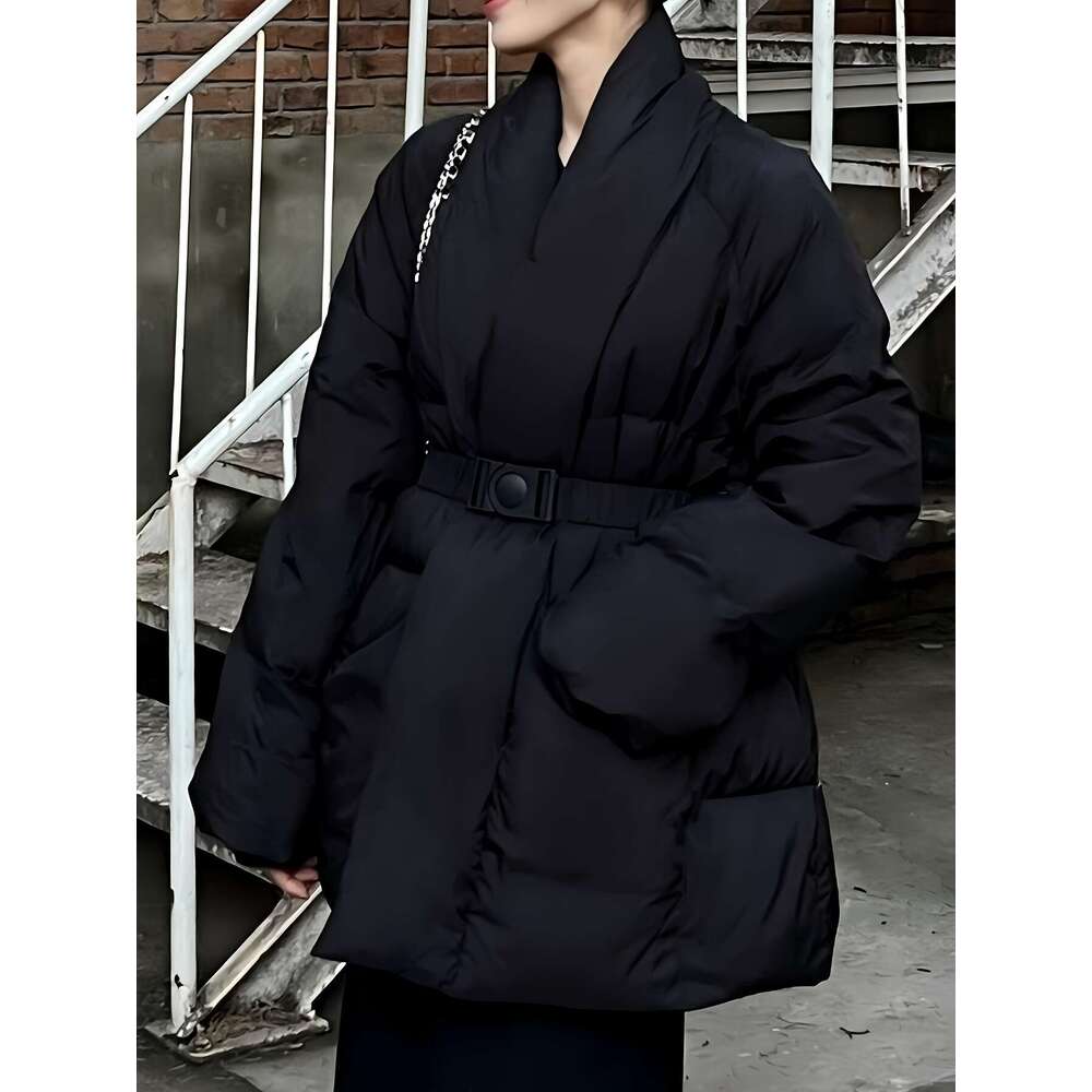 Women S Thick Coat Long Sleeve Belted Non Stretchy Fabric Formal Everyday Outfits Elegant Cold Weather Outerwear For Women Ladies Winter Coats Seasona