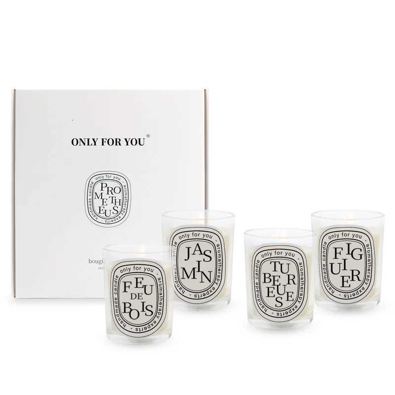 hot sell Pcs Box Set Handmade Clear Scented Companion Return Christmas Gift Fragrance Romantic Candle Lamp Table Incense W ddmySat