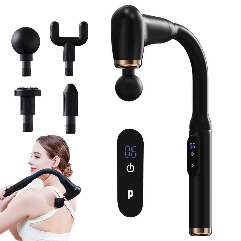 Fascia gun Handle Elbow 3 Modes 6 Gears Adjust Muscle Relaxation Massage Percussion Hammer for Athletes J2510301