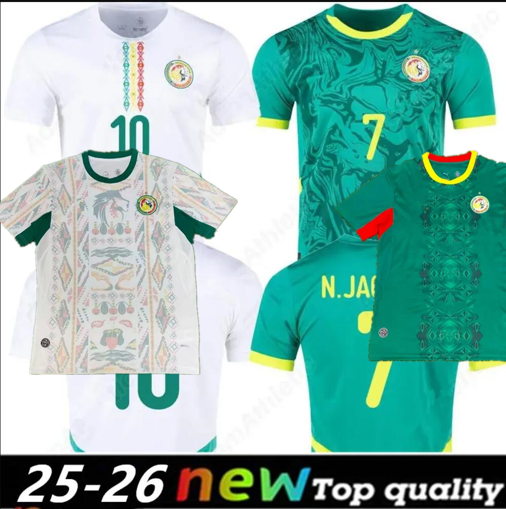 2025 Africa Cup Senegal jerseys 2025 MANE N.JACKSON Senegal football shirts kids kit KOULIBALY P.M.SARR NDIAYE NIAKHATE jersey national team