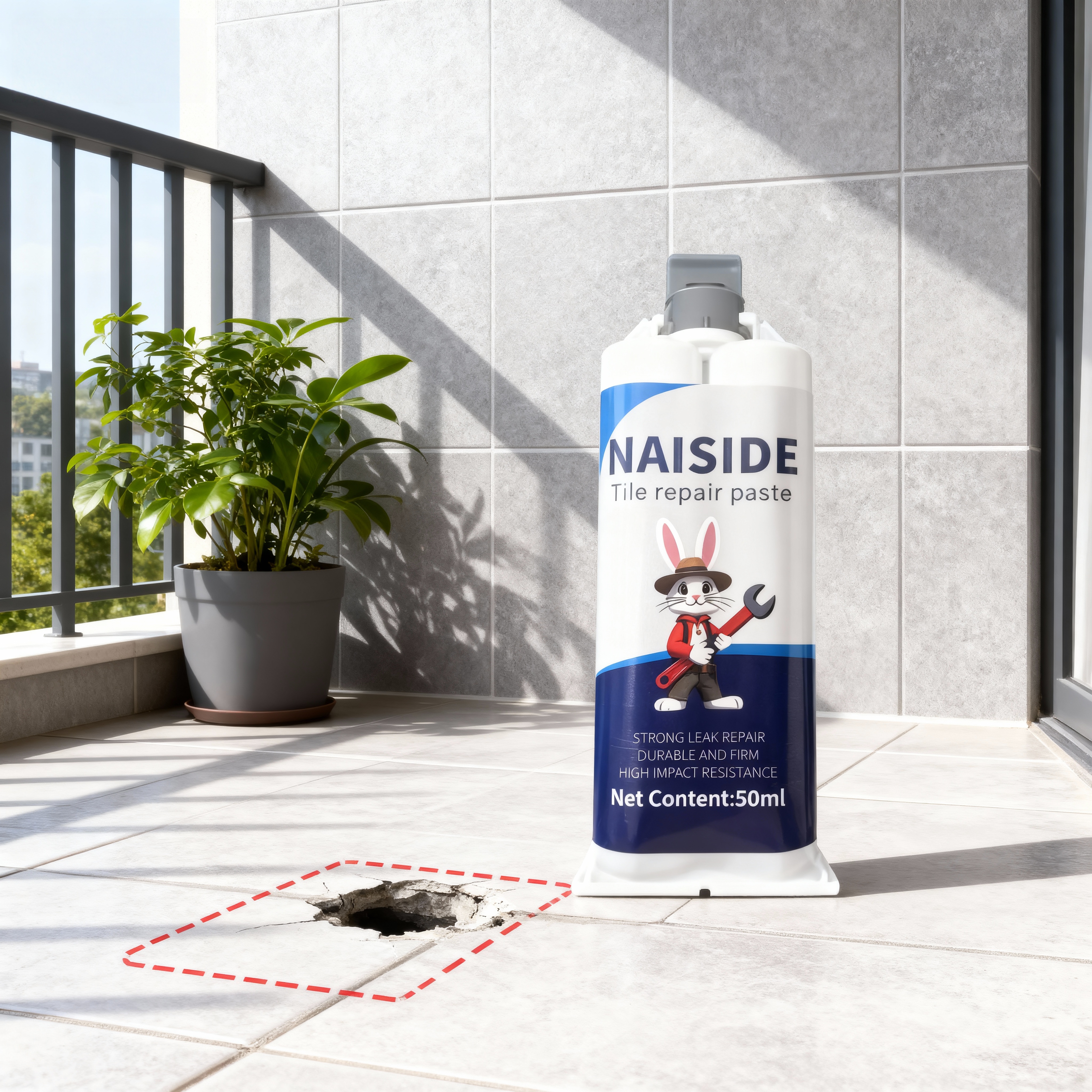 Non-toxic Quick-Dry Tile Adhesive with Superior Water Resistance2-2