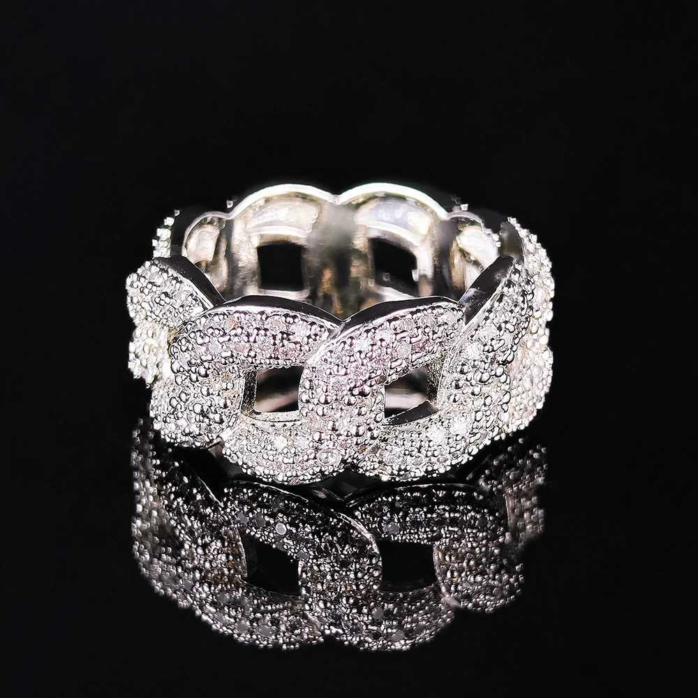 2024 New Trendy Silver Color Eternity Band Ring For Women Anniversary Gift Jewelry Bulk Sell R6369W251030
