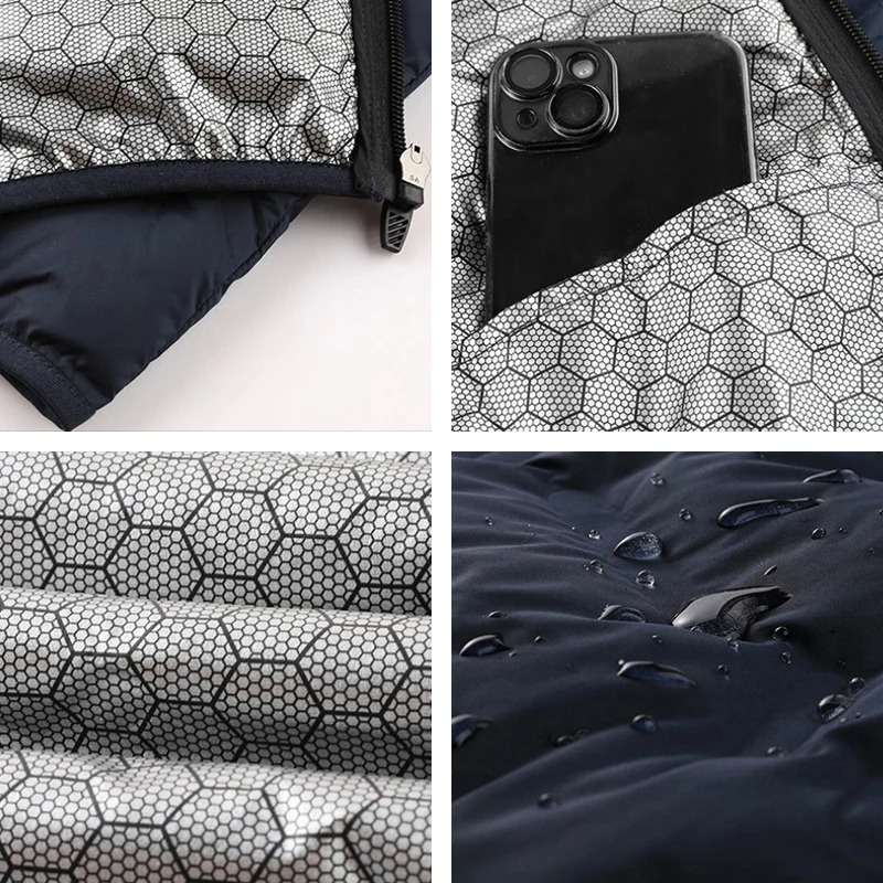 Men Winter White Duck Down Jacket Warm Thick Stand Collar Windproof Puffer Jacket High Quality Waterproof Jacket Male 8XL 251028