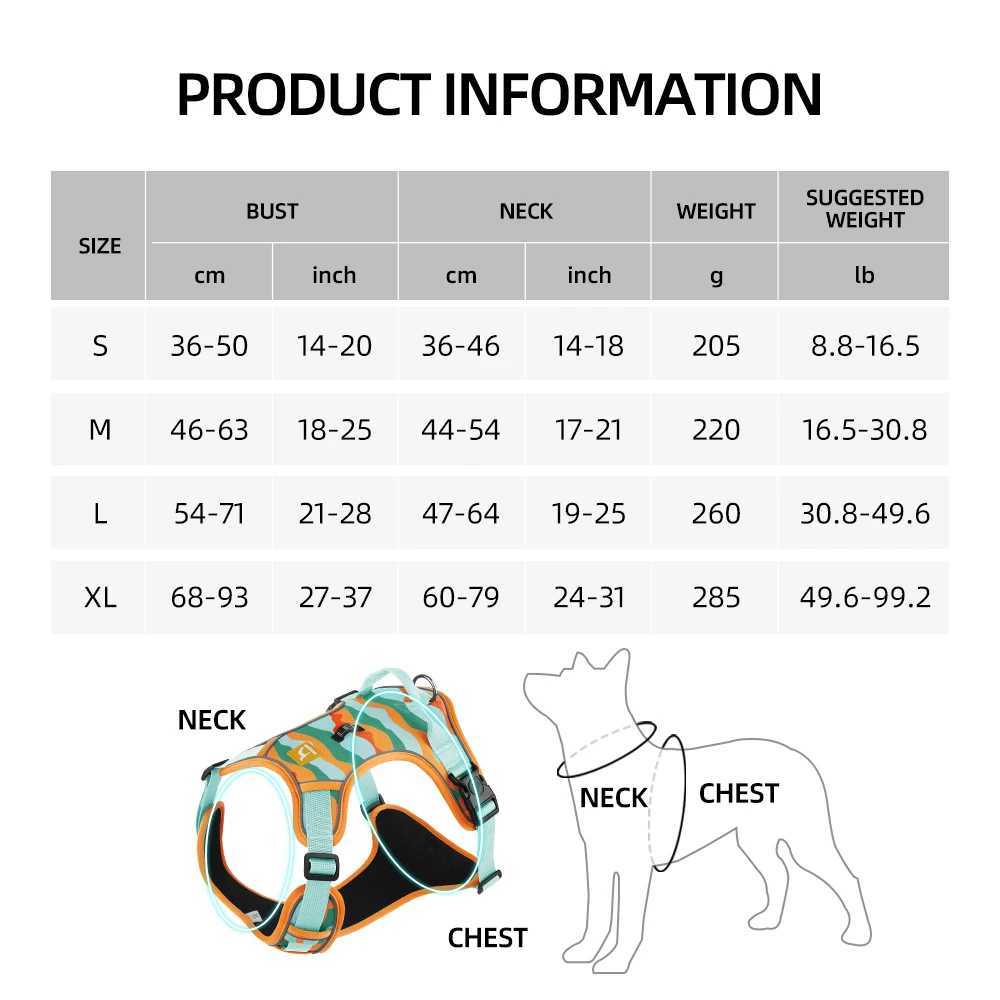 Color Matched Camouflage Anti Surge Digital Pet Chest And Back Harness New Style Dog Leash for Enhanced Comfort And Control J251129