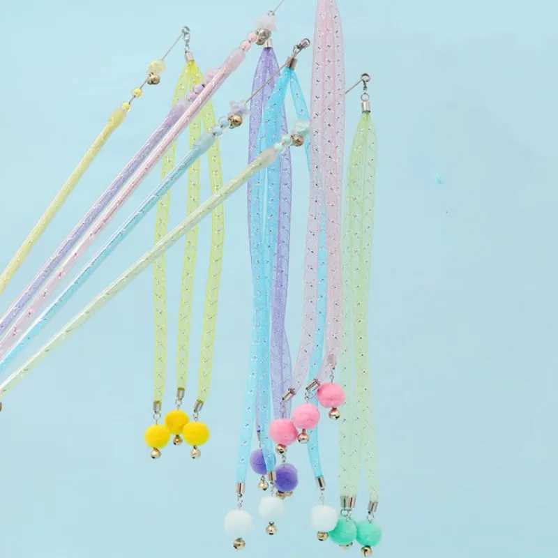 Cat Toy Wool Ball String Toys for Cats Teaser Stick Steel Wire Cat Toys Interactive Bite Resistant Ball Funny Cats Toy with Bell S251029{category}