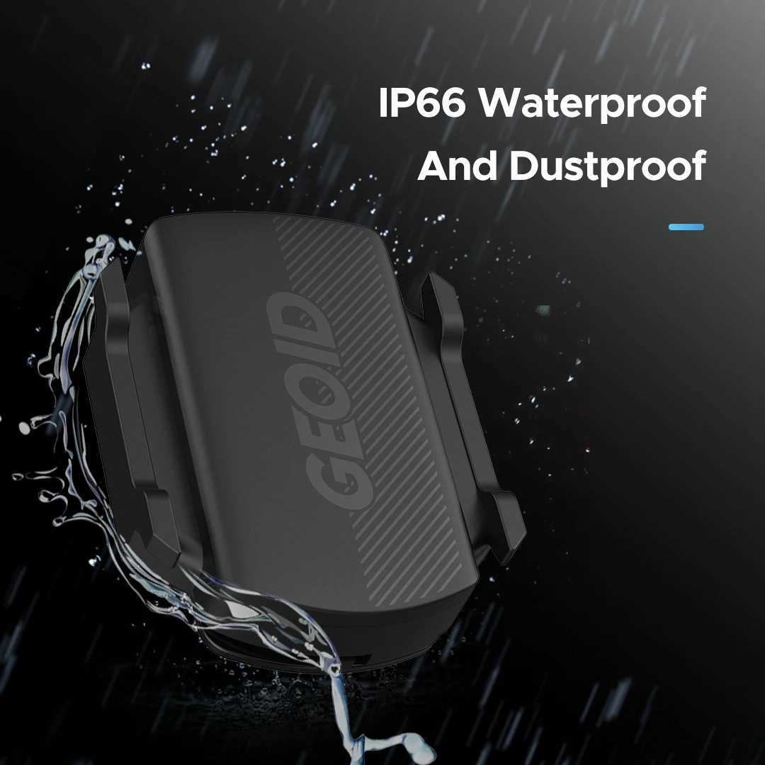 GEOID CS600 Smart Cycling Speed and Cadence Sensor Bluetooth 50ANT DualMode Transmission Waterproof Bike Speed Sensor H251029