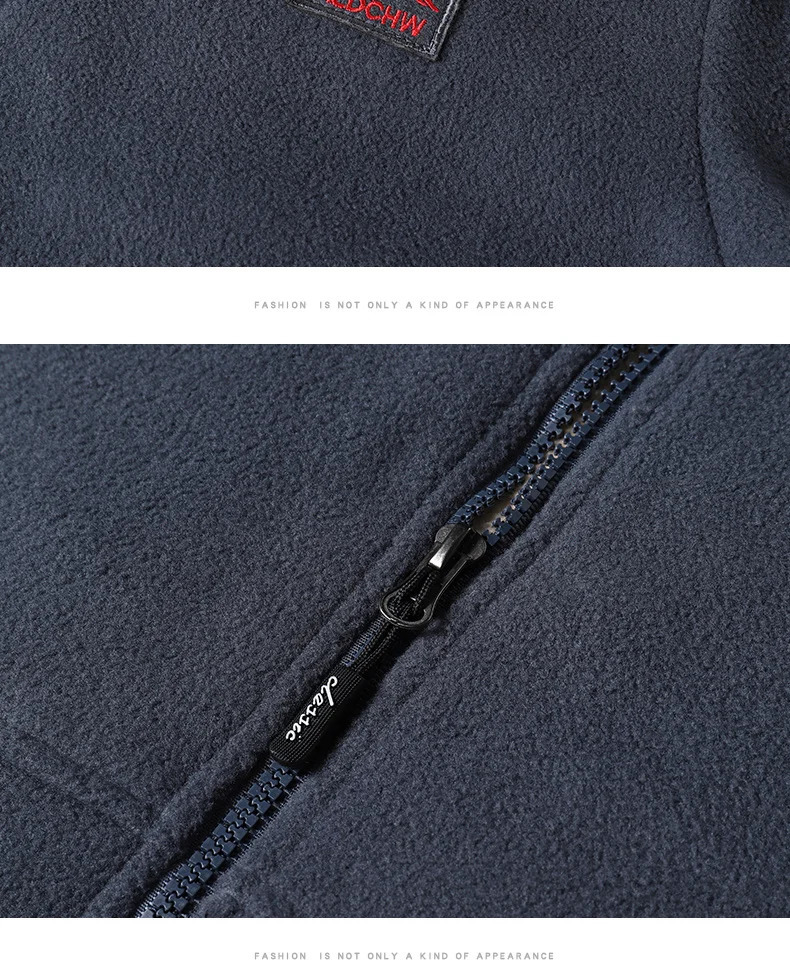 Cardigan jacket plush thickened sweatshirt standup collar autumn and winter fleece warm fashion slim versatile top 251029