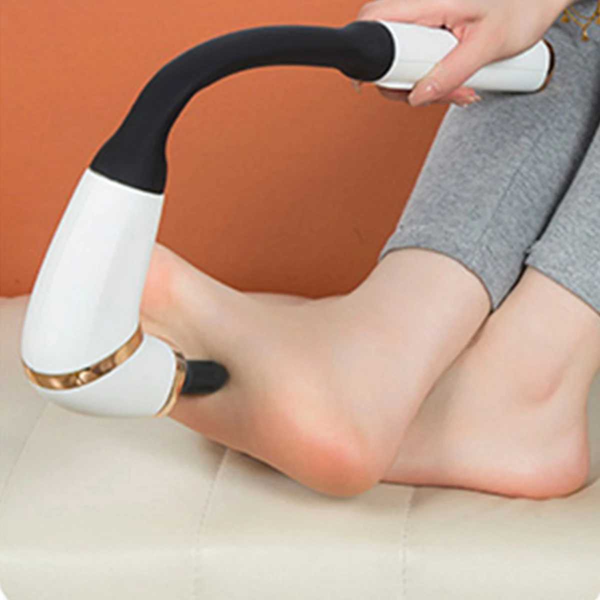 Massage Gun with Upgraded Extension Handle Back Massager MusclesNeckShouldersWaistLegs Massager J251030