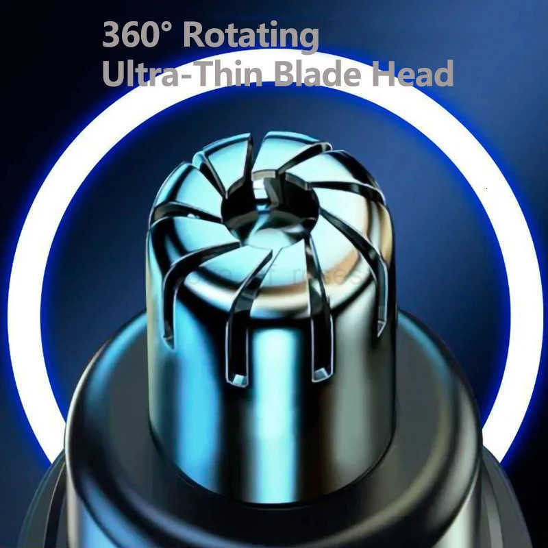 Electric Nose Hair Clipper Rechargeable Automatic Shaving Nose Trimmer Unisex Professional Washable Painless Nose Hair Trimmer Z251030