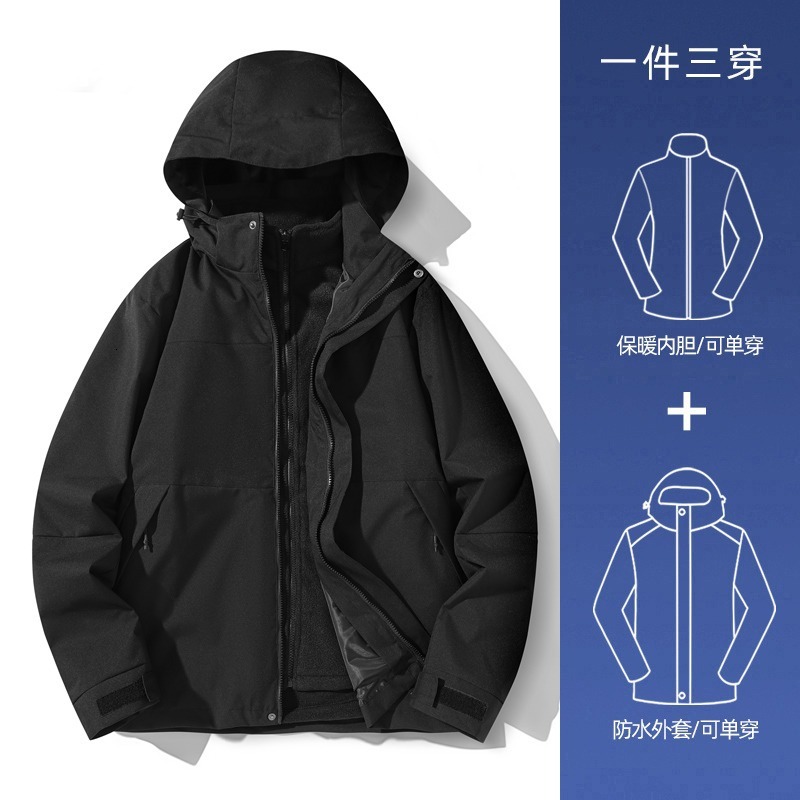 Designer Jacket 2025 New Style Jacket For Men And Women New Spring Autumn Winter Outdoor Jacket Three-in-one Hiking Windproof Coat