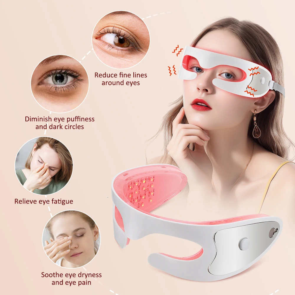 3D Eye Beauty Massager Vibration Eye Beauty Machine 36 LED Beads Eye Care Device Reduce Fine Lines 251027