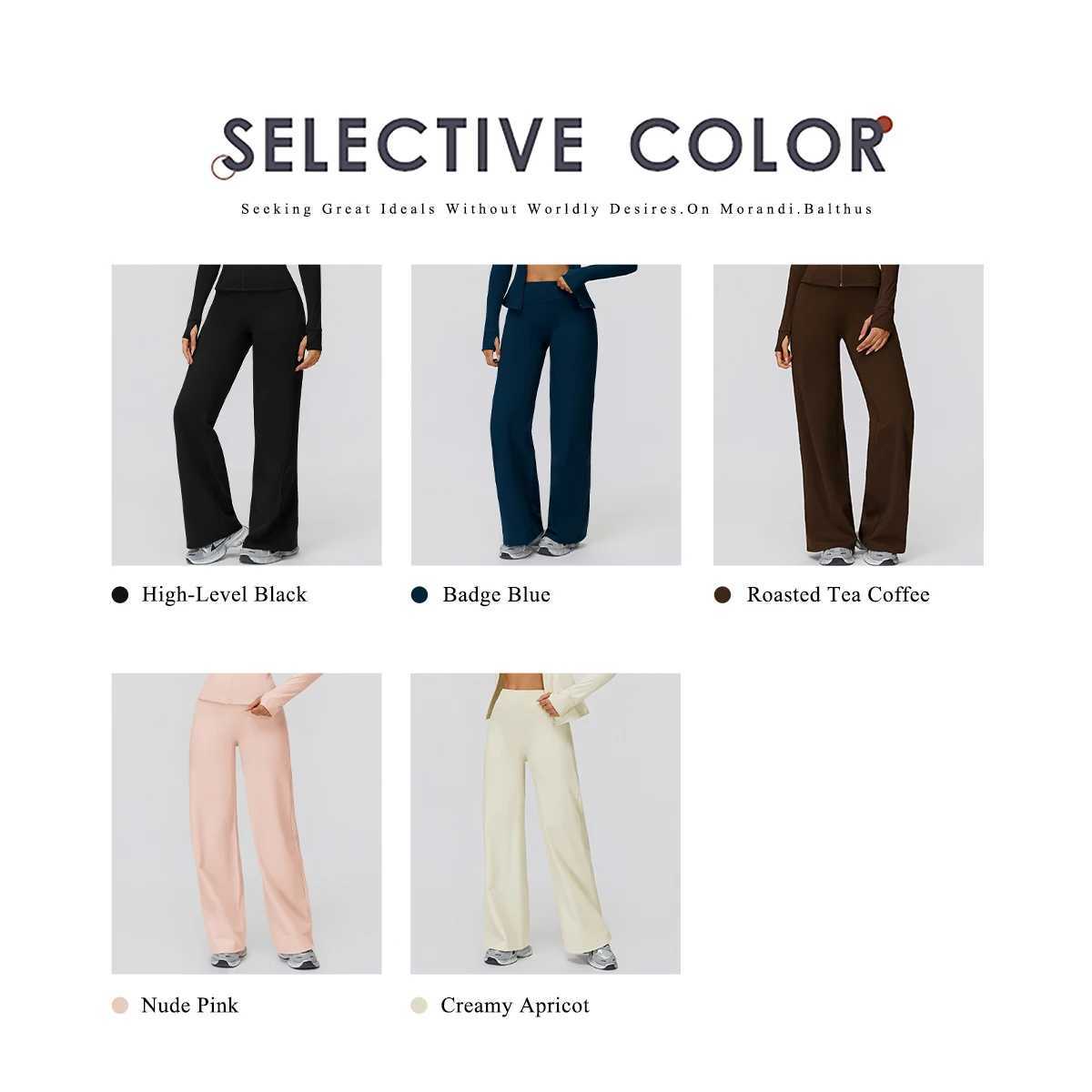 Hearuisavy Yoga Pants Women FleeceLined Thermal Quick Dry WideLeg Pants Gym Running Push Up HighWaist Tight Fitness Leggings J251030