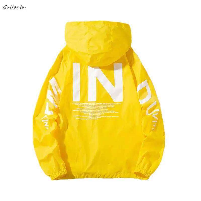 Summer Plus Size Windbreak Sweatshirt Jacket Women Fashion Hooded Zipper Letter Bombers Coat Female Yk2 Streetwear Outerwer