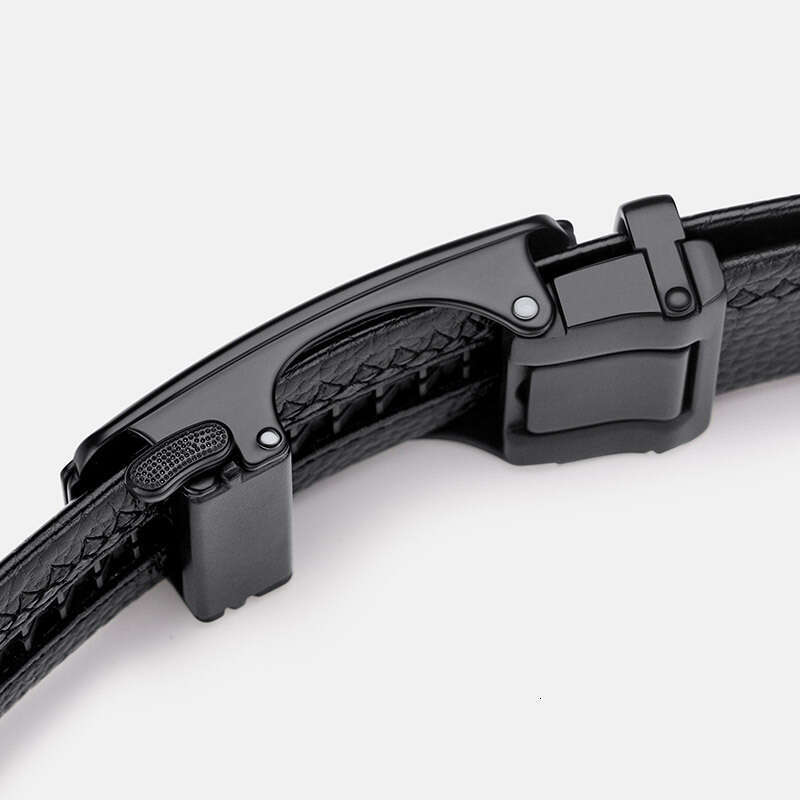 Men's High-end Genuine Leather Business Simple Versatile First Layer Cowhide Belt