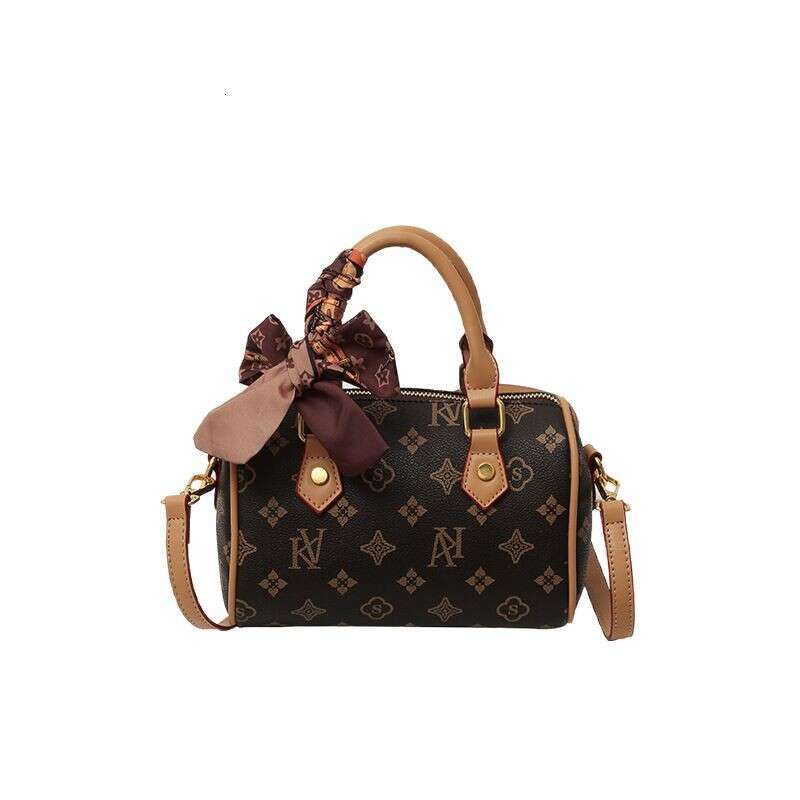 Boston Classic Print Simple Elegant Commuting Travel Special Offer Handbag Shoulder Women's Bag designer bag