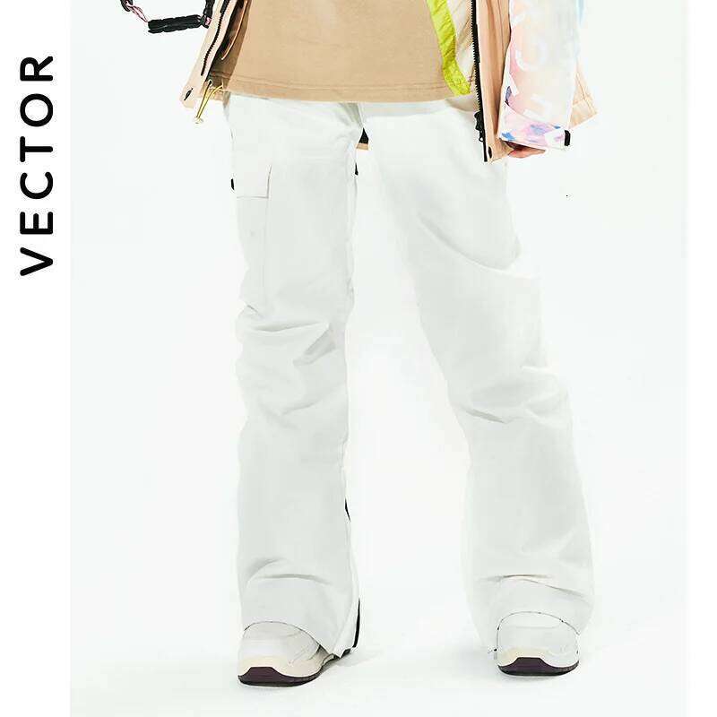 VECTOR Brand Women Outdoor High Quality Windproof Waterproof Warm Snow Trousers Winter Ski Snowboarding Pants