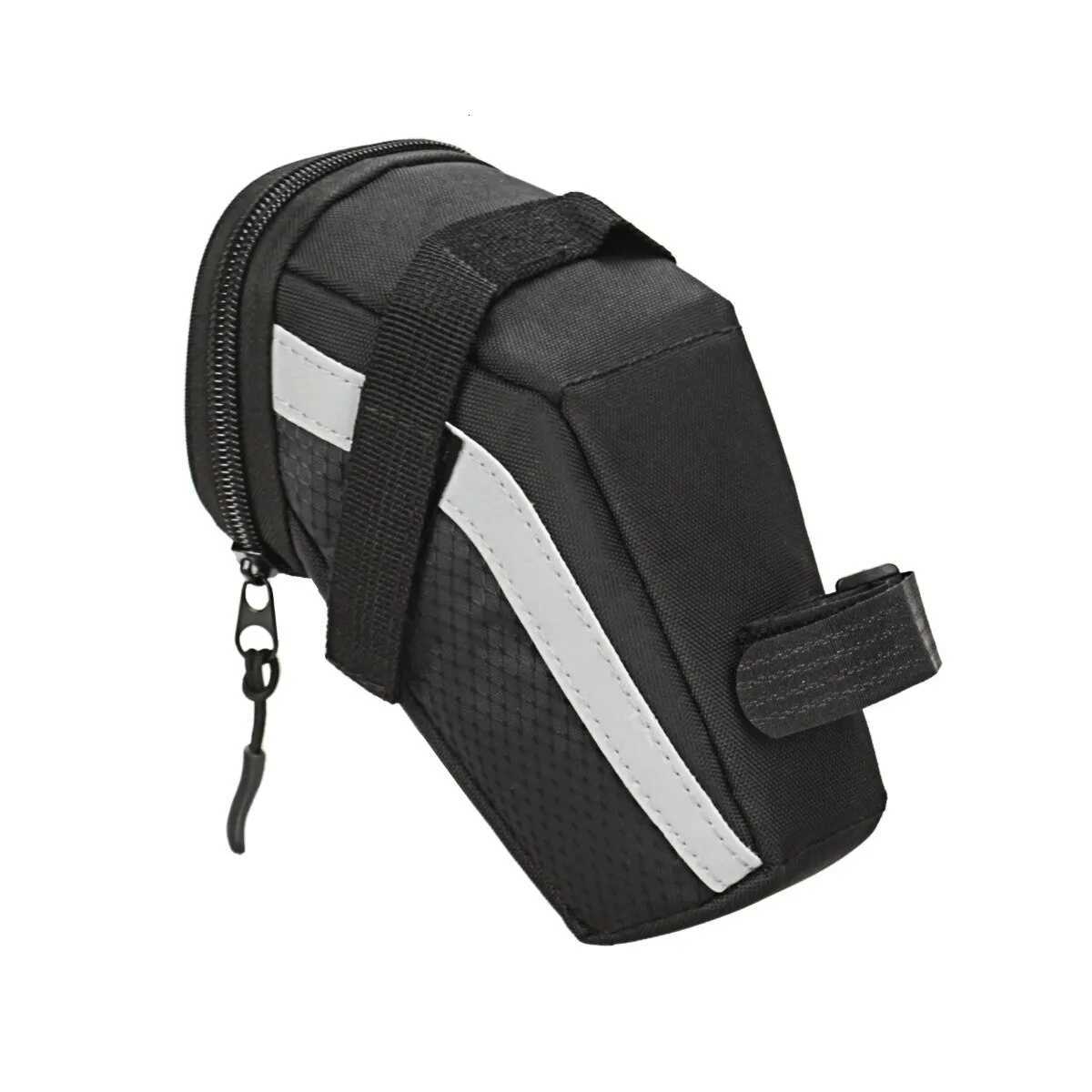 B SOUL Bike Saddle Bag 1L Small Storage Black Cycling Seat Tail Rear Pouch Bag Accessory Kit Tool Reflective Cycling Accessories H251029