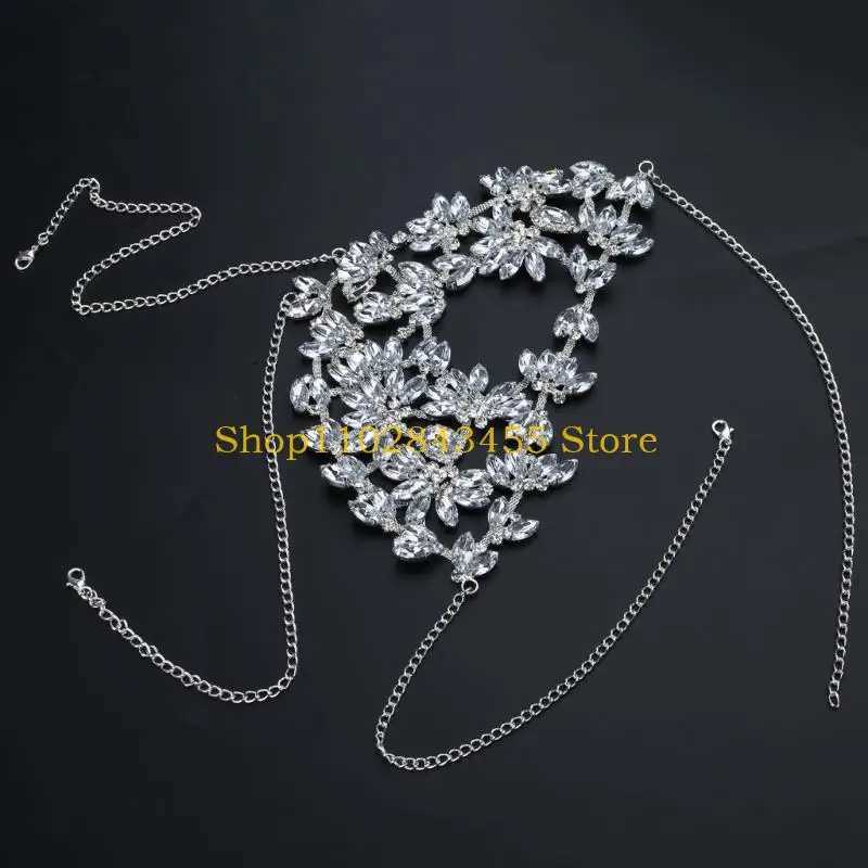 49MC Steampunk Crystal Face Mask Rave Music Festival Hair Ornament for Rhinestone Imitation Diamond Half for FacialW251029