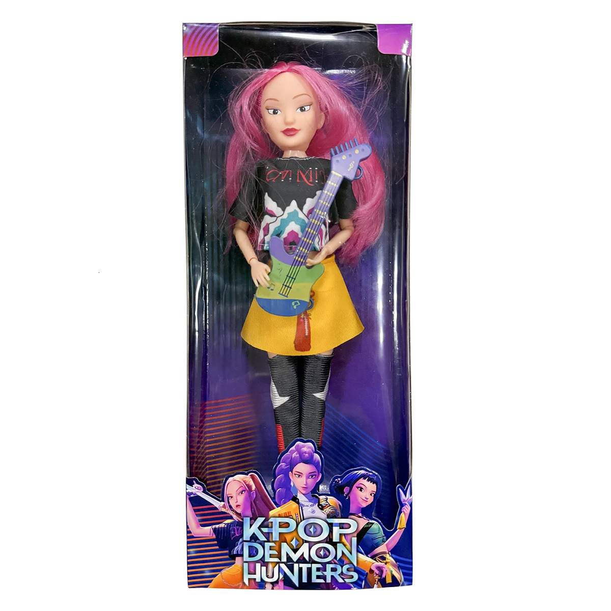 Anime KPop Demon Hunters Doll Vinyl Toy Rumi Mira zoi Character vinyl mask figurine Birthday Gift Fan Club Gifts 251029